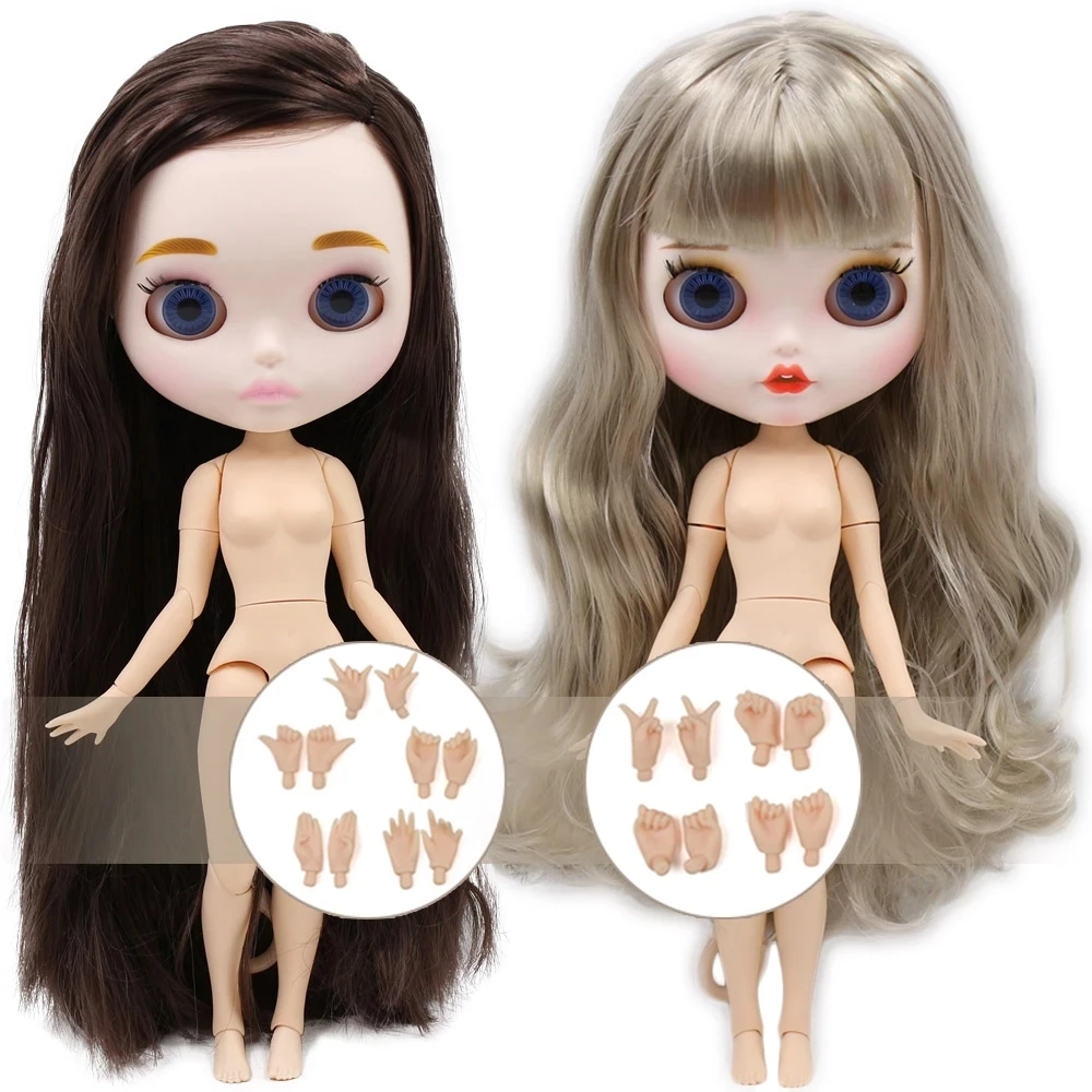 ICY DBS Blyth Doll Carved Lips Face Suitable DIY Change 1/6 BJD Toy OB24 ball joint body anime girl