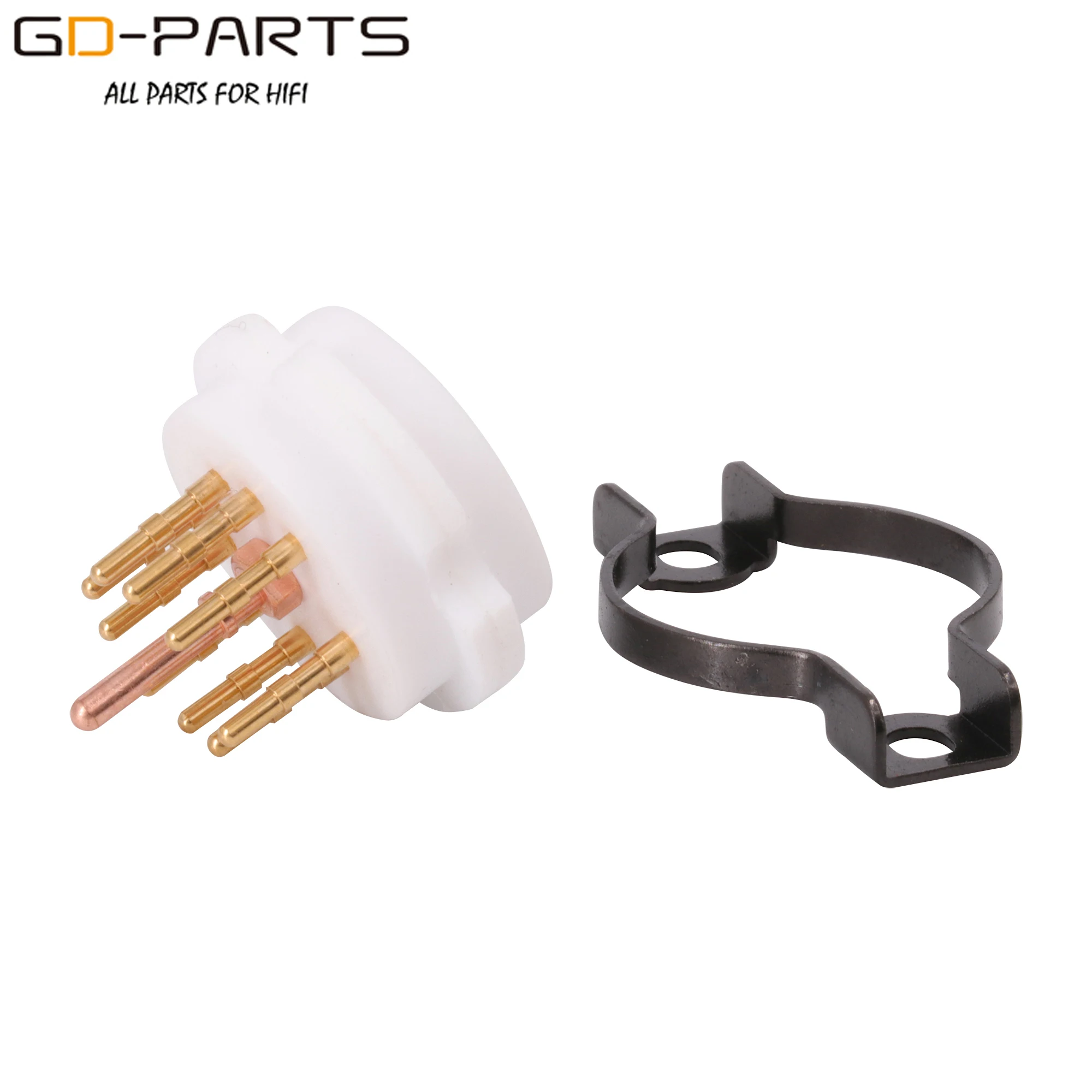 Cmc Bakeliet Ptfe Vacuüm Buisvoeten Bases 4pin 8pin 9pin Voor 2A3 300B KT88 EL34 12AX7 ECC81 ECC82 6550 274B vintage Hifi Diy