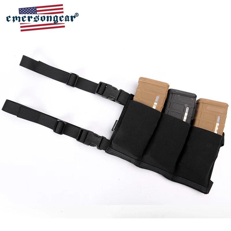 EMERSONGEAR Portacargadores Triple M4 Airsoft 6 revistas cintura - imagen 4