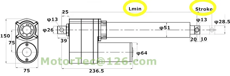 Imagem -05 - Atuador Linear para Indústria Elétrica Atuador com Velocidade Rápida 1000kg Força de 160 mm s 100 mm 12v 24v