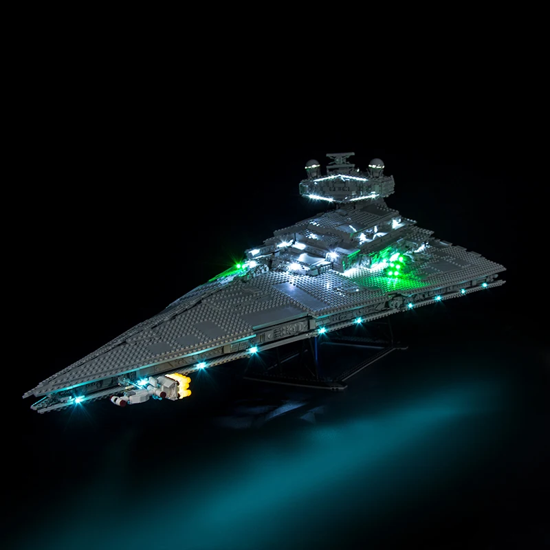 Led Light Kit For 75252 Imperial Destroyer Toys DIY Toys Set (Not Included Building Blocks)