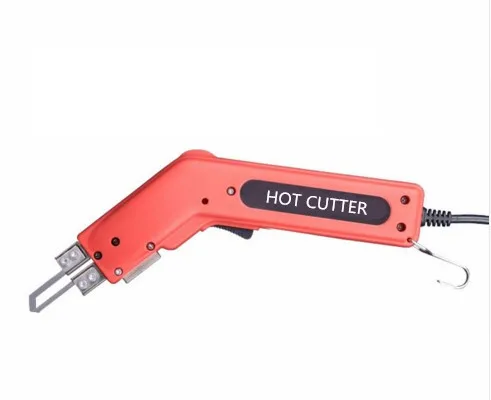 100W Hand Hold Heating Knife Cutter Hot Cutter Fabric Rope Electric Cutting  Hot Knife Cutter Hot Cutting Knife and blade