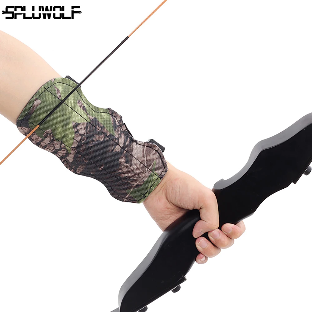 Shooting Target Hunting Archery Bow and Arrow Sport Protector Camouflage Arm Guard Protection Safe