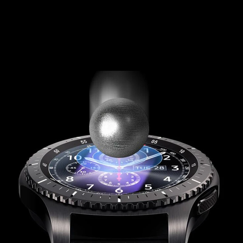 Película protectora de vidrio templado para Samsung Galaxy Watch 3, Protector de pantalla de 41mm y 45mm, protección de reloj inteligente