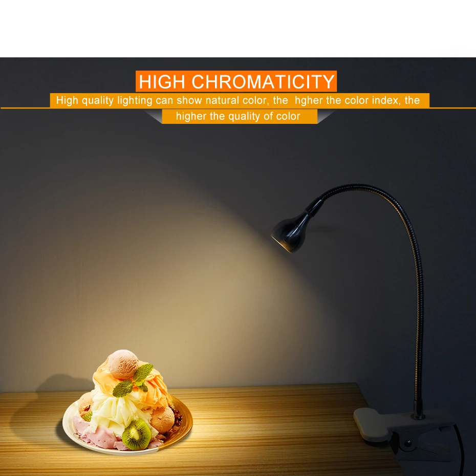 USB Power LED Desk Lamp Clip Holder Flexible Study Table Light Night Light Eye Protection For Bedroom Lighting Energy Saving