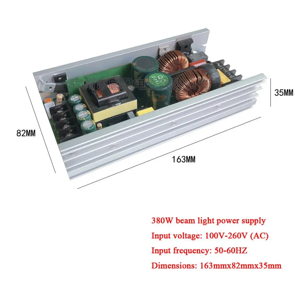 무대 조명 특수 조명 보드 라이터, 330W / 350W / 380W / 440W 버블러 스위칭 전원 공급 장치