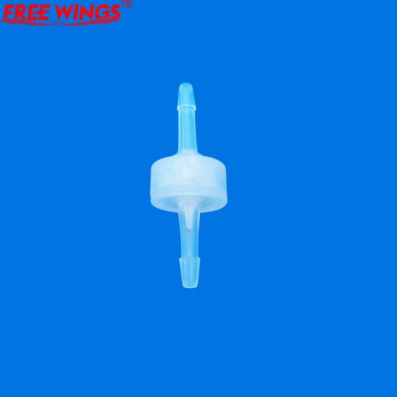 

1/5/10pcs 3mm~12mm Plastic One-Way Non-Return Water Inline Fluids Check Valves For Fuel Gas Liquid Silicone Rubber with Spring