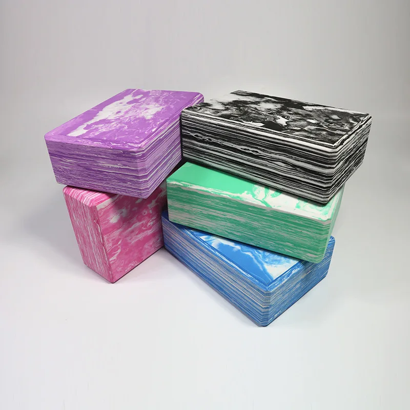 Camouflage Yoga Blocks Foam Balance Aid EVA Strength Flexibility Practice Fitness Exercise Pilates Yoga Brick
