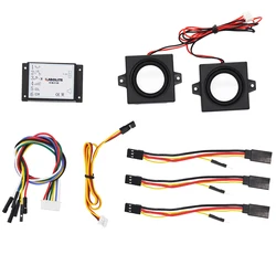 HUINA Kabolite Sound Module with Speakers Same as Servonaut SM3 Sound For 1/14 K336 K961S K970 K350 RC Excavator Parts