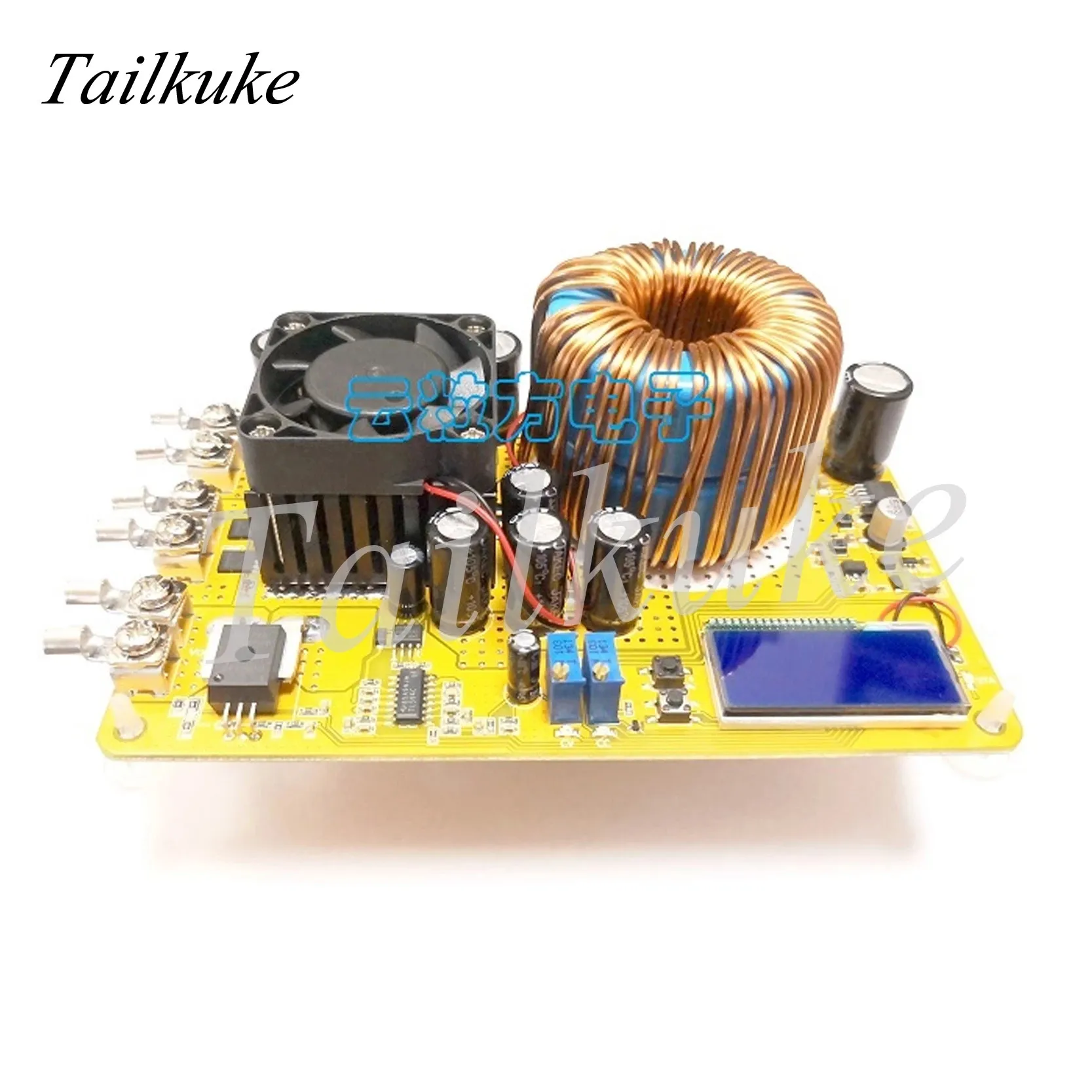 Module d'alimentation Buck réglable, haute puissance, 50a cc, tension constante et courant Constant, double affichage pour écran LCD