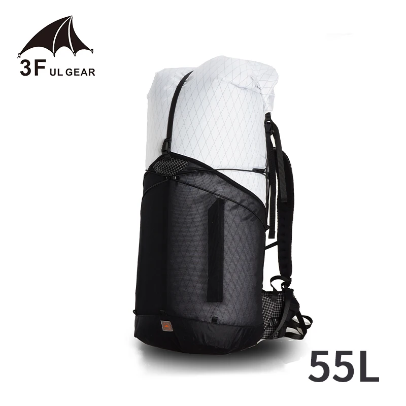 3F UL GEAR Trajectory 55L Ultralight Backpack XPAC 1