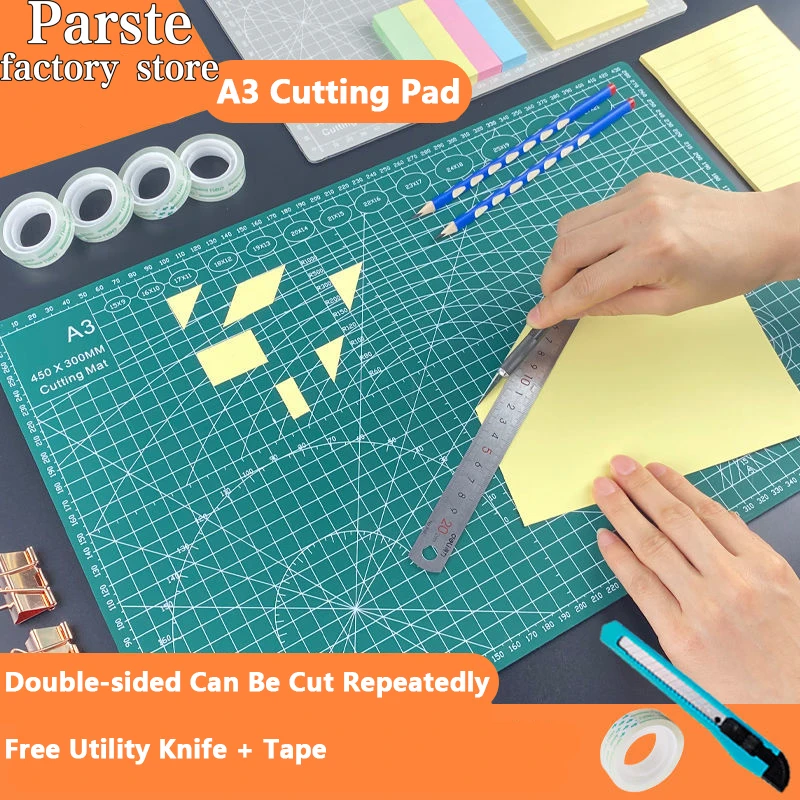 A2 A4 Multifunctionele Oversized Mat Pvc Self Healing Snijmat Snijden Pad Board Papier Cutter Mes Sculptuur A2 Diy Craft gereedschap