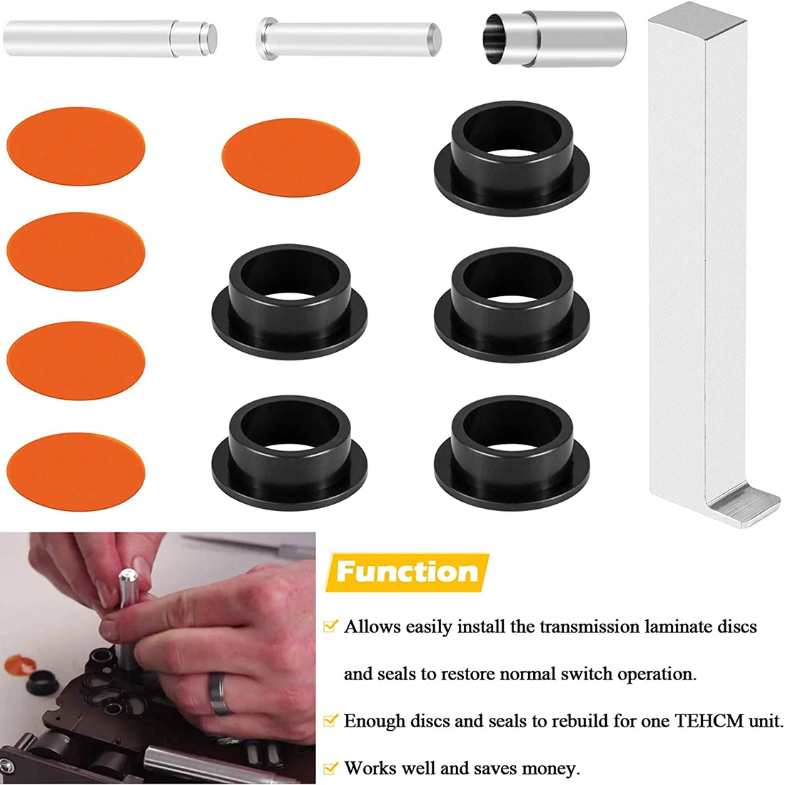 ESUYA 124740-TL30 Pressure Switch Installation Tool Kit Compatible with F/124740-30K, PR SW, 6L45/50/80/90 & 6T70/75