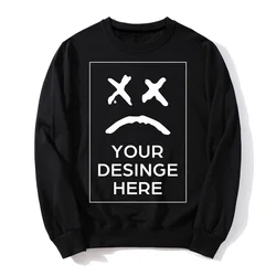 New Spring Autumn Fashion Hoodies Male Casual Coat Men Clothing Custom Printed Logo Design Own Brand  Sweatshirts