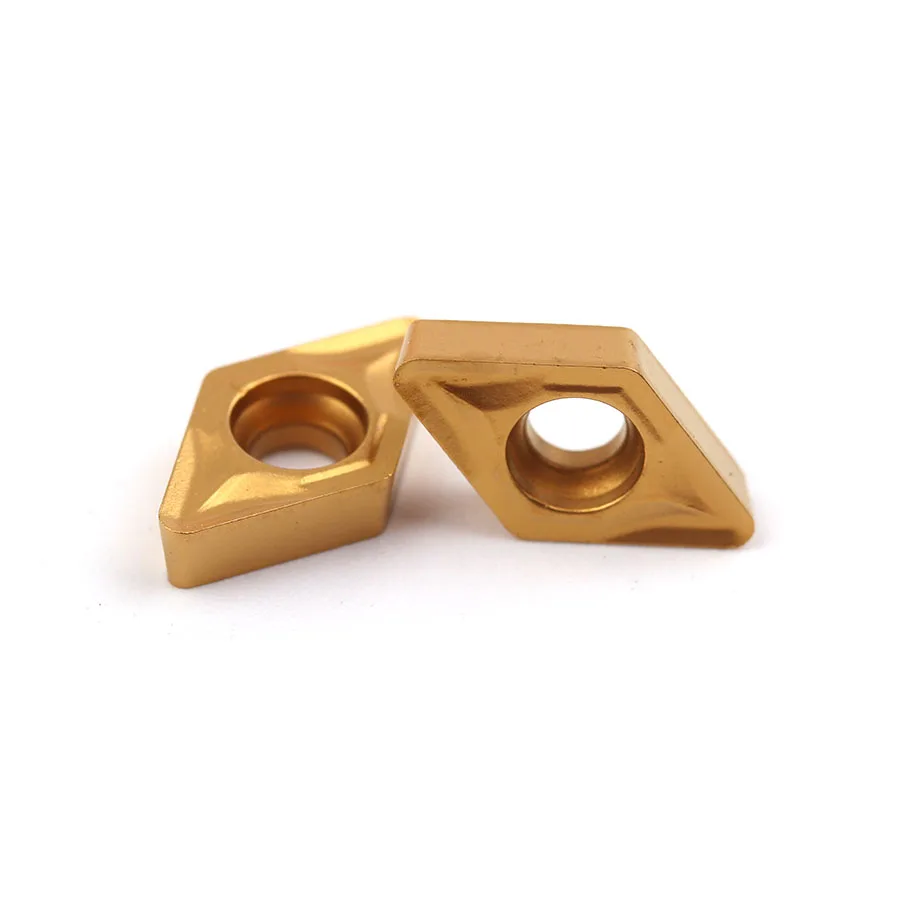 DCMT070204 DCMT070208 VP15TF US735 UE6020 inserti in metallo duro utensili per tornio CNC utensili per tornitura interna lame da taglio taglierina per fori interni