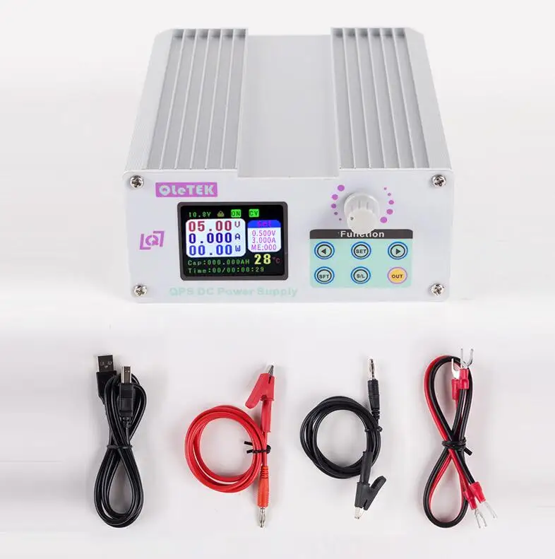 

QPS6005S 1.8inch LCD DC-DC Step-down Power Supply module 6-62V Input 60V 5A 300w Output Voltage Current power Time +PC software