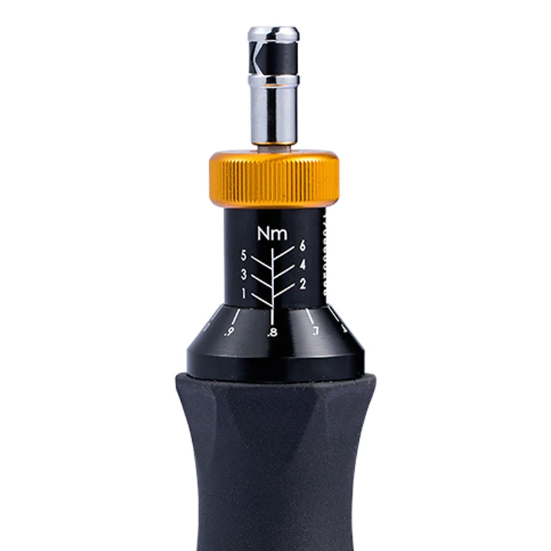 Destornillador de torsión ajustable, broca hexagonal Universal de liberación rápida, broca hexagonal de 1/4 pulgadas, 6,35mm, 1,0-6.0Nm, herramienta de destornillador hexagonal