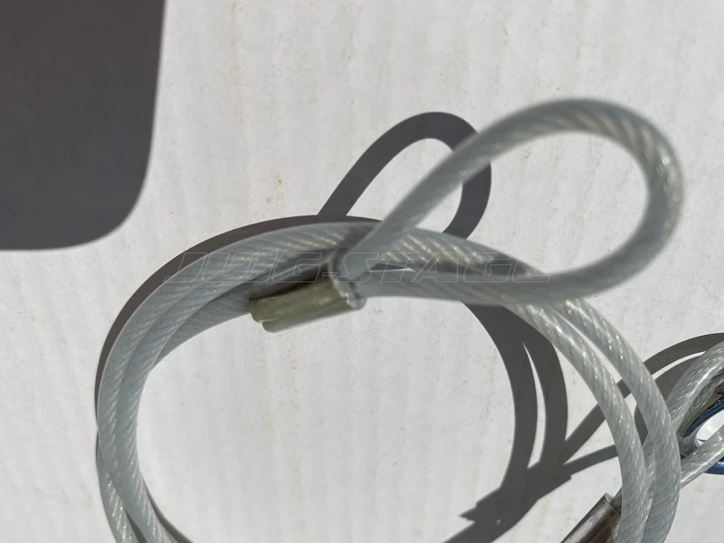 25pcs/Lot High Quality 70 CM Long Stage Light Safety Rope Cable/Safe Wire For Stage Light Security 60cm Length