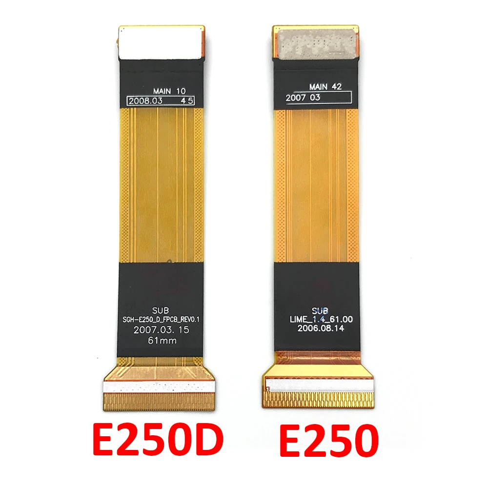 Main Flex Cable For Samsung B5702 C3752 C3750 D880 E250D F299 S569 S3500 S5200 U600 U700 Connect Mainboard To LCD Screen Ribbon