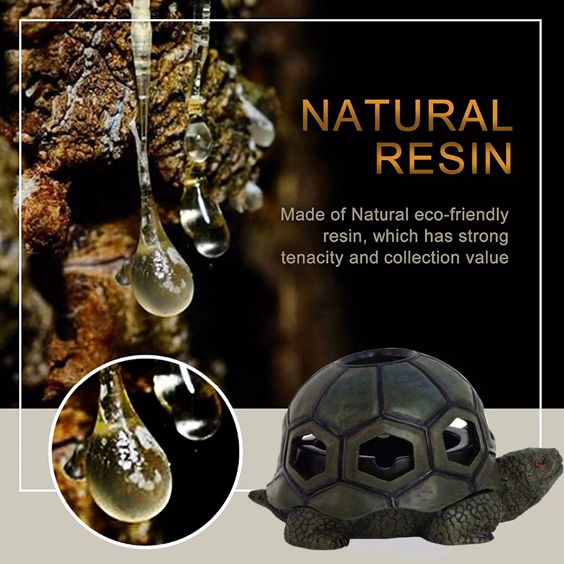 Creative Resin Turtle Smoke Cigarette Ash Tray Crafts Decoration Ashtray For Home Outdoor Office Car Boyfriend Gift Home Decorat