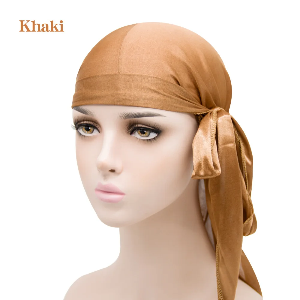 

Black bulk wholesale Price for unisex silky durag dewrag for women and men 10pcs a lot