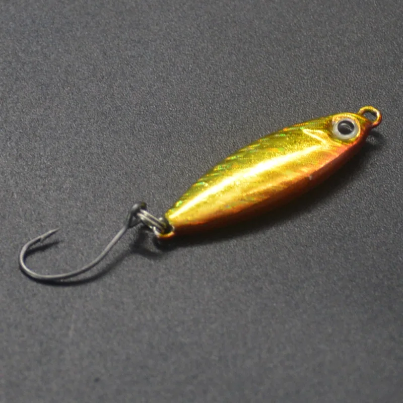 Small Jigs Shore Cast Angelköder 3 g 5 g Ozean-Süßwasser-Fanglöffel Culter Bass. Künstliche Köder 1 Stück Verkauf – Detail 4