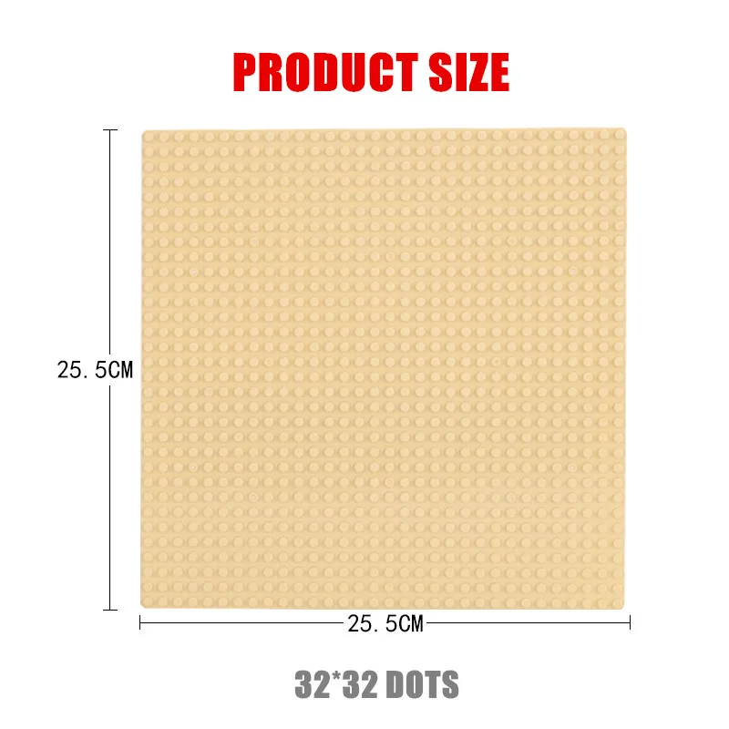 32*32 Dots Plastic Blocks Base Plates Pink Juguetes Compatible City Classic Toys Mini Building Bricks Baseplates for Kids 32x16 image 6