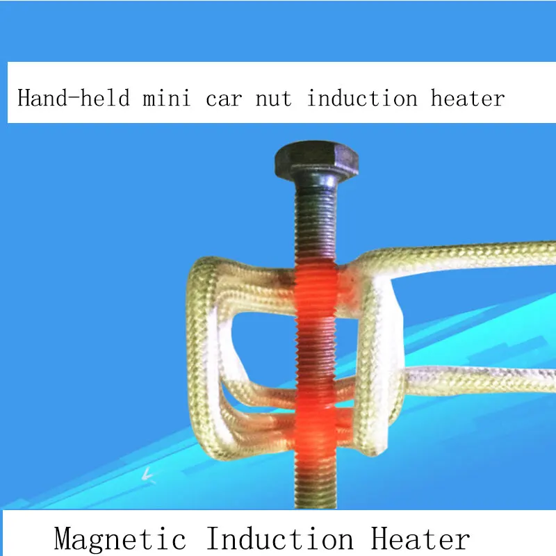 Ręczna nakrętka Mini Car nagrzewnica indukcyjna rdza śruba przerwa śruba metalowa demontaż indukcyjny
