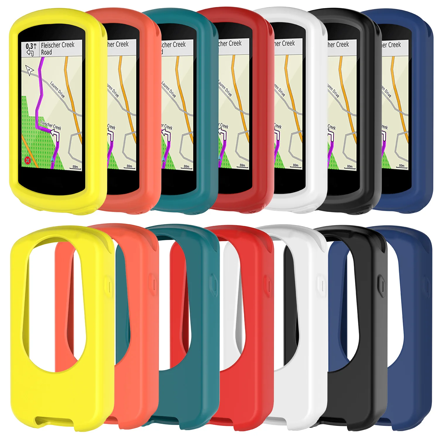 Silicone Skin Case Bike Computer Protecter Cover Stopwatch Case for Garmin GPS Edge 810 820 1000 1030 Plus Bicycle Accessories