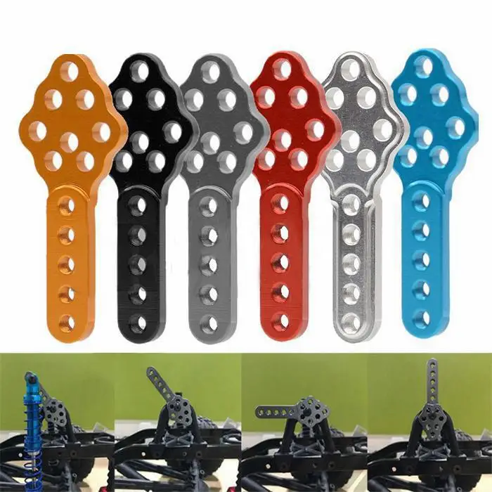 

4Pcs RC Car Shock Absorber Mount Adjust Height Angle Stand for RC Crawler Car Axial 90047 90046 D90 D110 SCX10 SCX10II