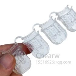 100piece Rectangle Bar Code Plastic Meter Seal  Manufacturer Good Quality Seals , Gas Seals , High Security Lock disposable