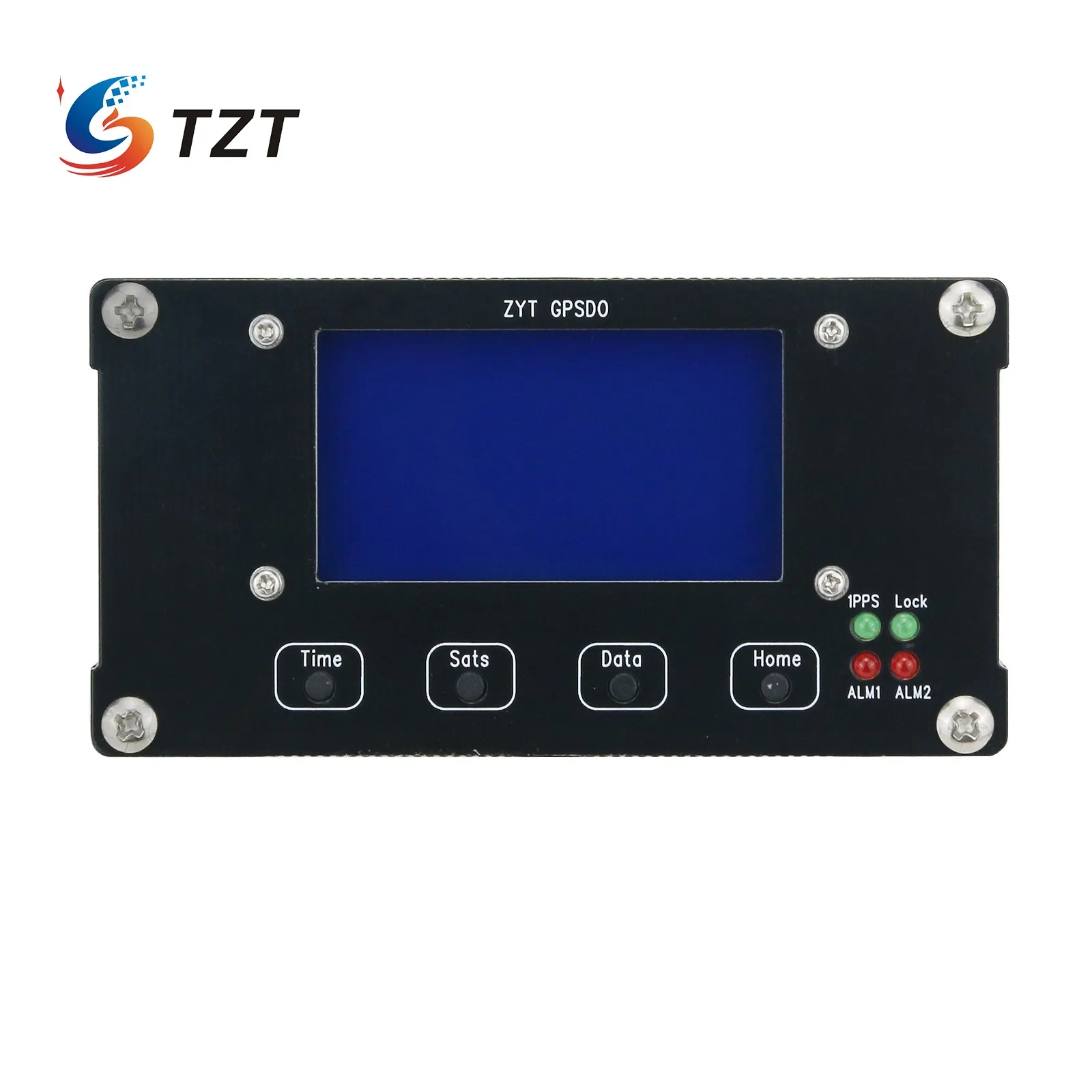 TZT  Upgraded version for SAMSUNG STP 2878 ZYT-GPSDO-3 LCD 10MHz 1PPS OCXO GPS Disciplined Oscillator