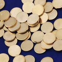 50 Bulk Round Brass Stamping Blanks Discs Tags,Diy  Supplies,Multi Sizes,18 Gauges,Raw  Charms,Round Metals