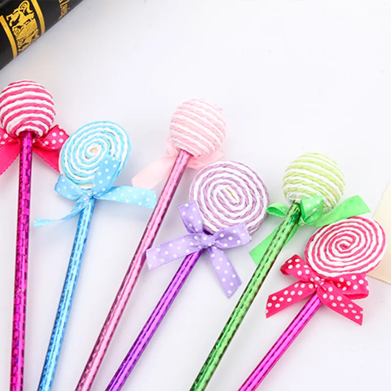 

Korean stationery lollipop pen learning gift pen new creative lovely ballpoint pen wholesale