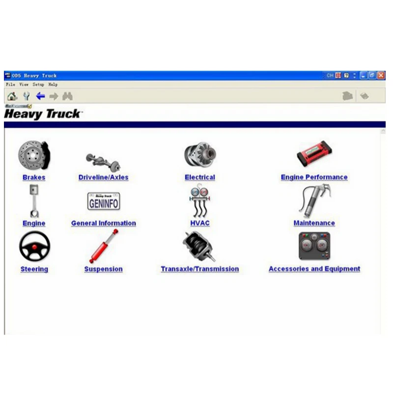 2023 Hot Sale Auto Repair Software Mit...chell Heavy Duty And Truck In D L Or CD 8gb U Disk English Languages Automotive