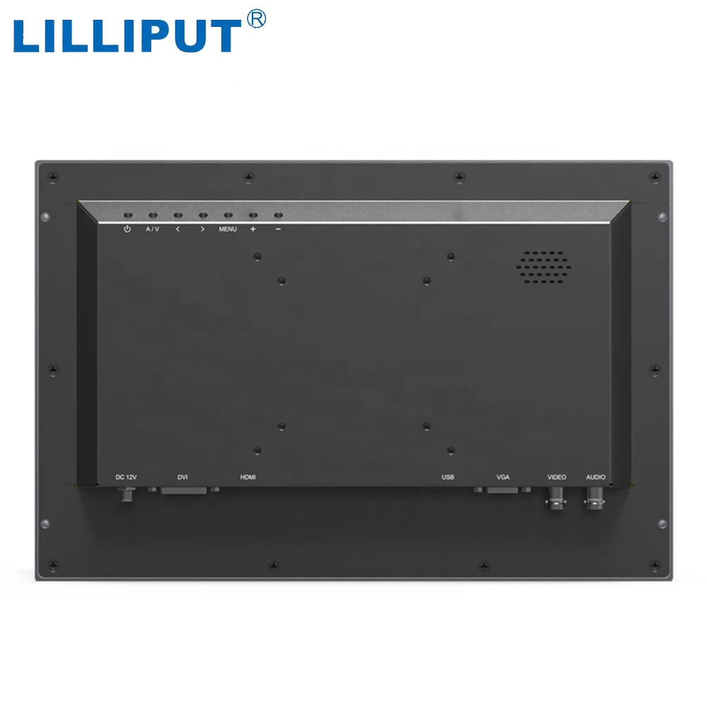 Lilliput TK1330-NP/C/T 13.3 Inch Metal Housing Capacitive Multi-Touch LED Displays FHD Industrial Open Frame Monitor