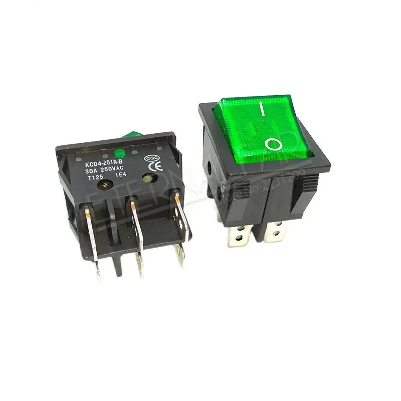 KCD4 Elektrische Schweißmaschine Schalter Schiff Typ Schalter Mit Rotem Licht 30A 250V AC Elektrische Ofen Elektrische Heizung Schalter 4PIN T8555 – Detail 27