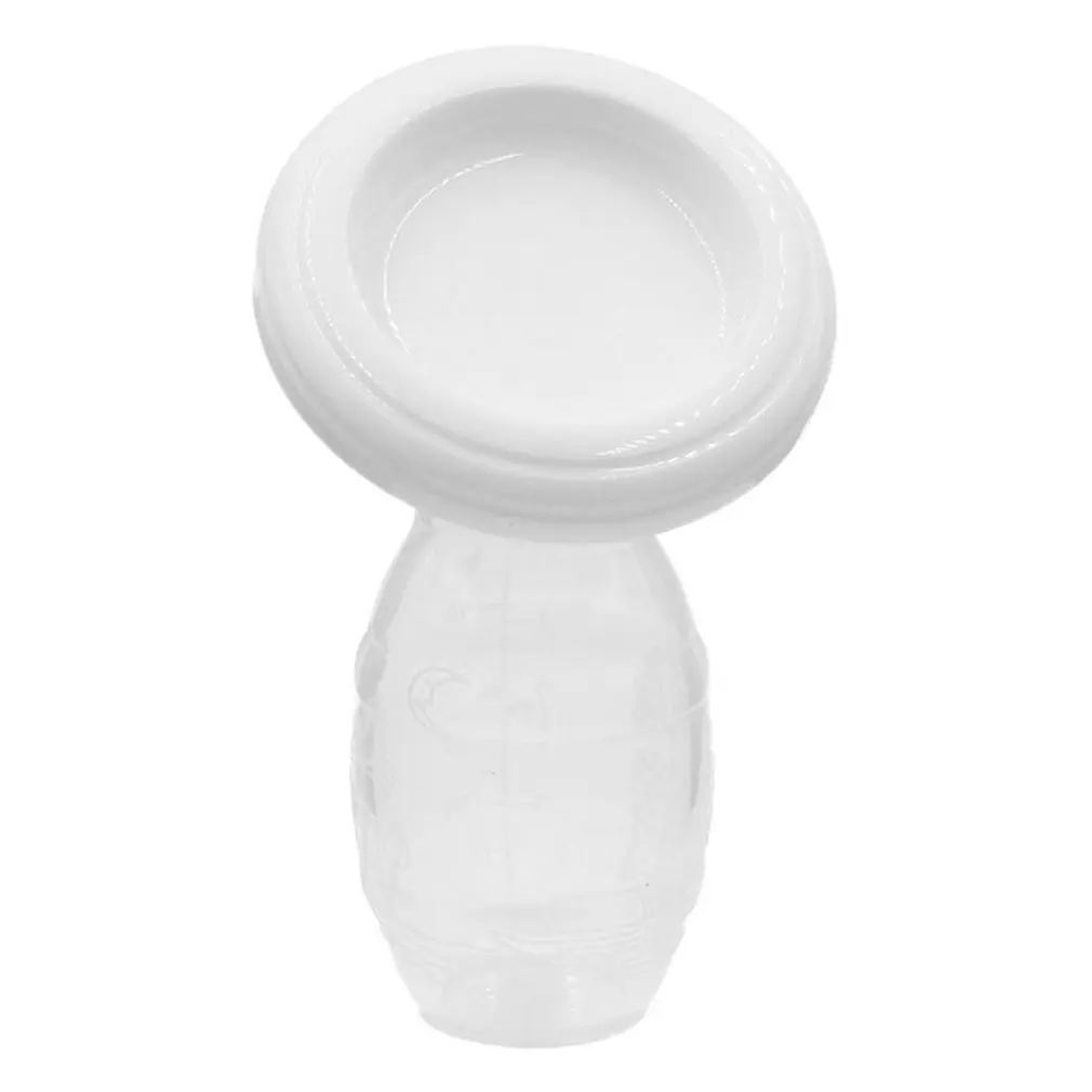 Mom Breast Feeding One-handed Manual Breast Pump Baby Suction Milk Feeding Saver Bottle Silicone Artifact Nipple Bottle Sucking