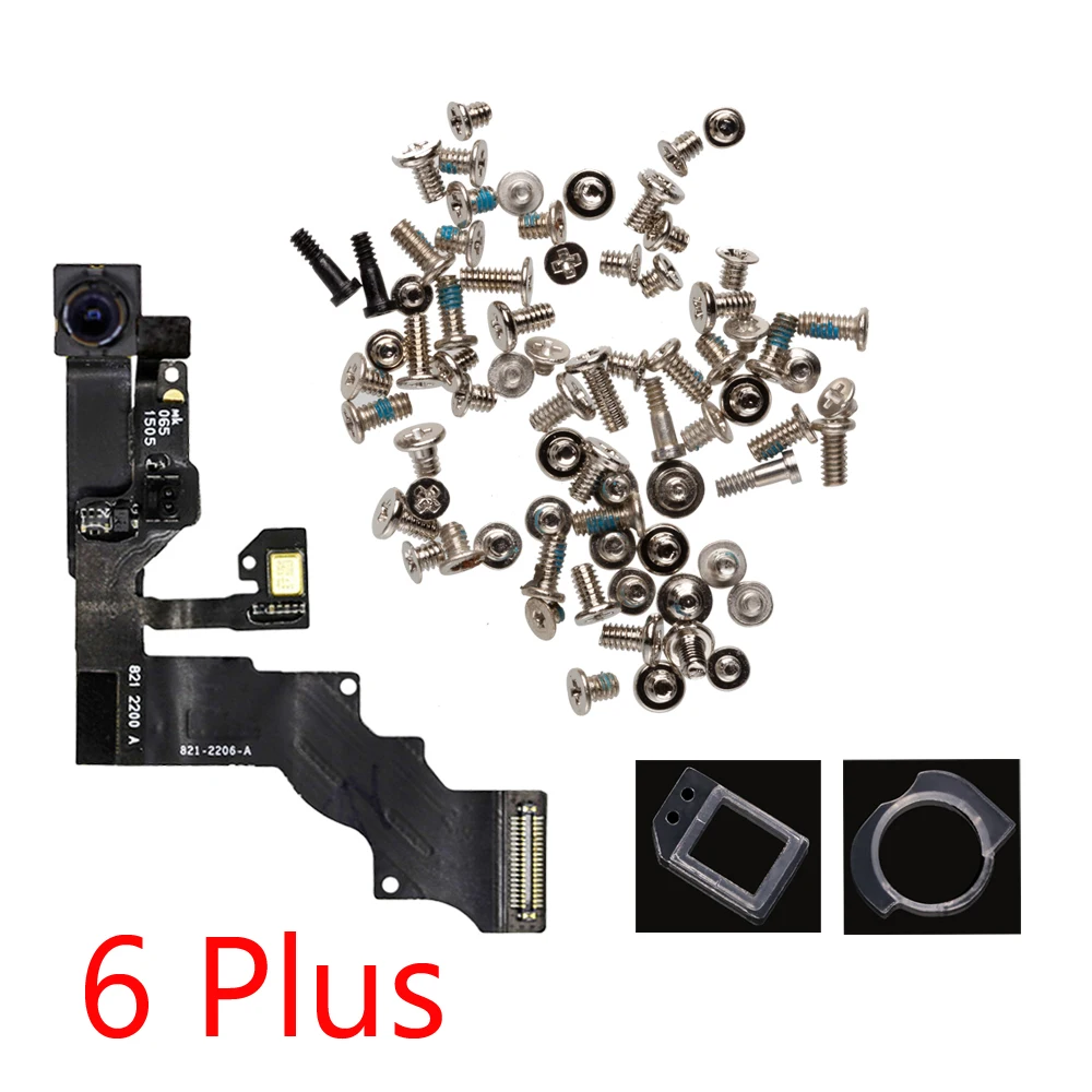 High Quality Front Camera Ring Holder For iPhone 6S 6 Plus Front Facing Camera Lens Right Proximity Sensor Flex Cable