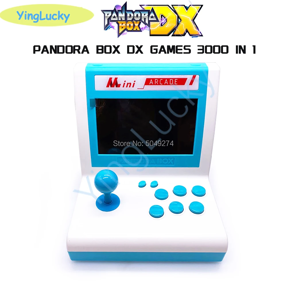 

NEW Pandora Box DX mini arcade 3000 in 1 bartop Can Save game progress Scan line support fba mame ps1 have 3D games