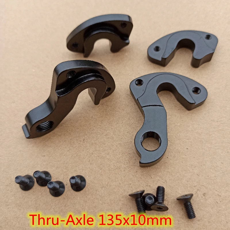 1pc cadre en carbone de vélo 135x10mm crochet pour TRINX OEM vélo appellation à travers dégagement rapide FR-216 FR-501 mech décrochage dérailleur cintres