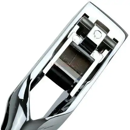 Handheld Enkele Perforator Pvc Id-kaart Puncher Rvs Ovale Perforeren Tangen