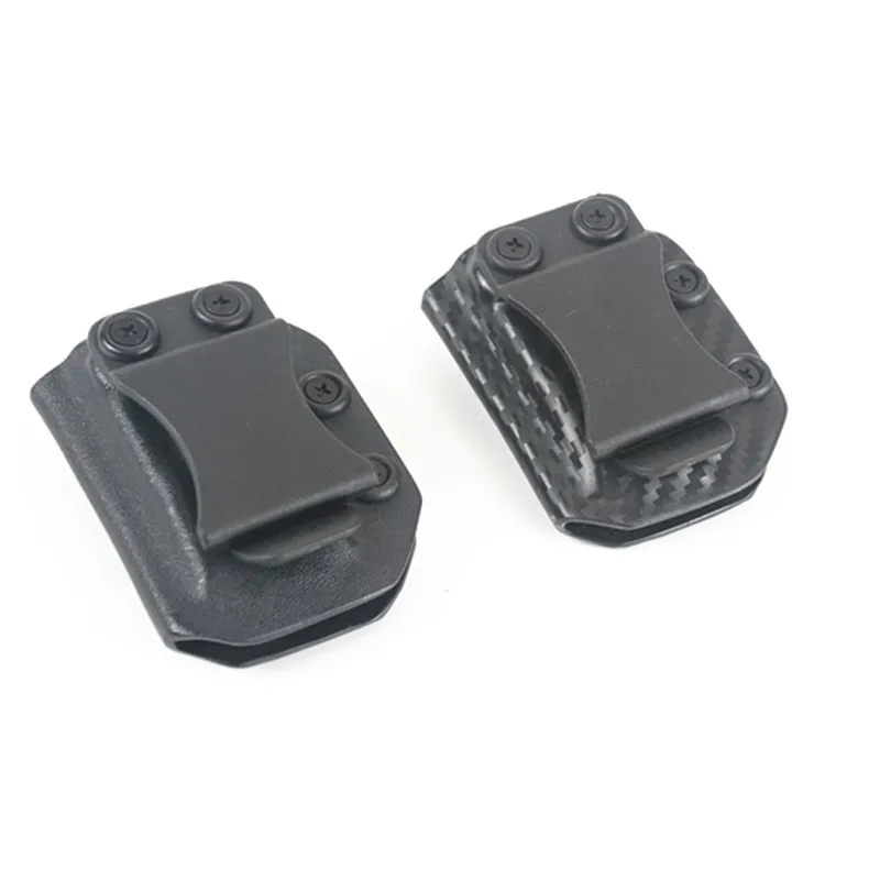 คาร์บอนไฟเบอร์ Kydex นิตยสาร Holster Mag Carrier สำหรับ Taurus TH9 TH40 PT809 PT840 TH9C TH40C Charger Port ปกปิด