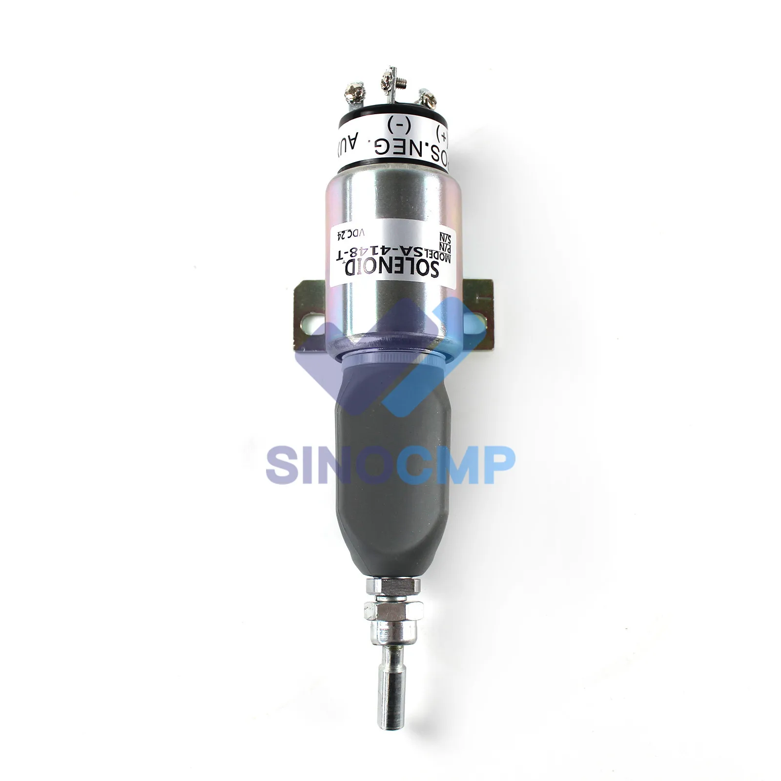 SINOCMP SA-4148-T Stop Solenoid 24V for itsubishi Kawasaki R160LC-7 Excavator