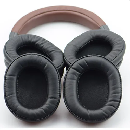 Almohadilla de piel de oveja para auriculares Audio-Technica, almohadillas de repuesto para auriculares, accesorios para cubierta de oreja, copas, ATH-MSR7, M50X, M20, M40, M40X, SX1