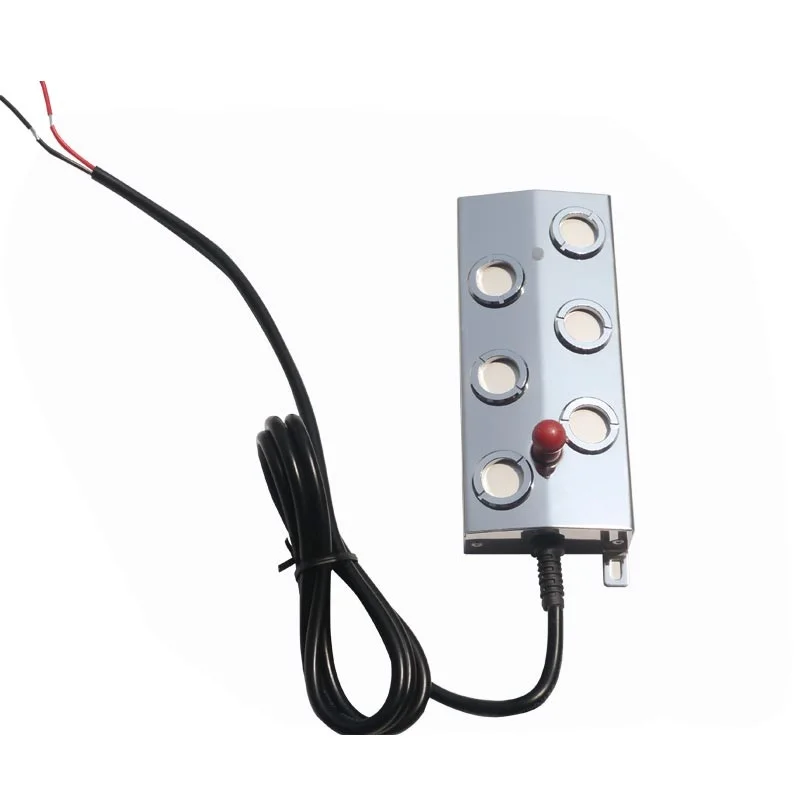 DC 48V 6 Đầu Máy Tạo Độ Ẩm Phun Sương Máy Phát Điện Atomizing Đầu Ngành Công Nghiệp Cá Ao Phong Cảnh Phun Atomizer