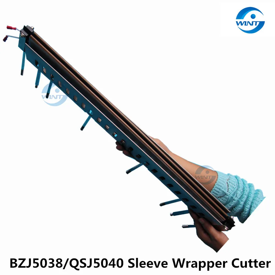 A Set Accessories of QSJ5040 Sleeve Wrapping Machine Cutting Bar Spare Parts of BZJ--5038B Sleeve Wrapper Cutter Freeshiping