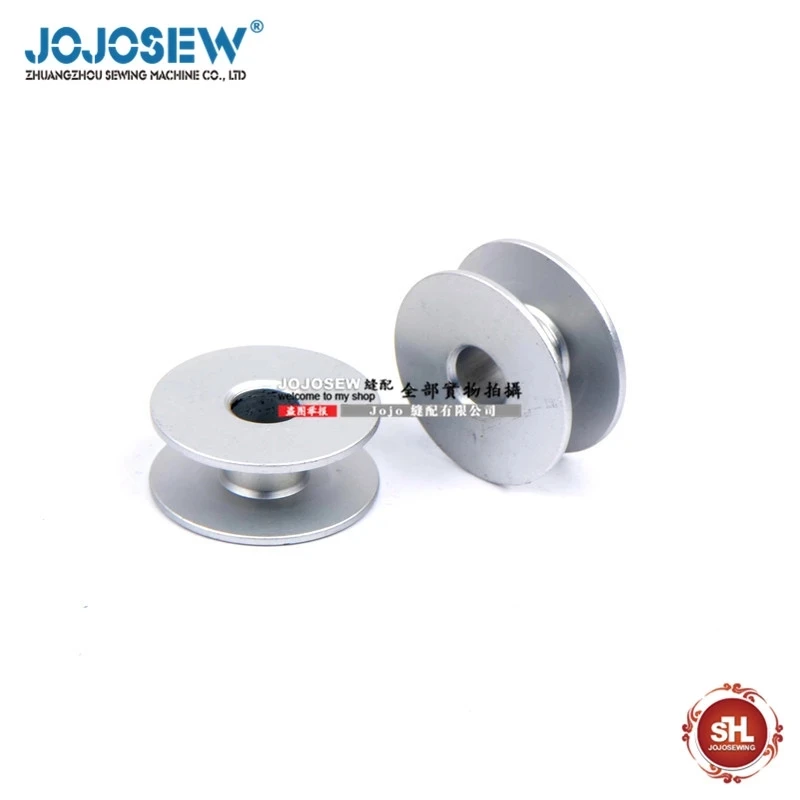 20 قطعة أجزاء ماكينة خياطة عالية الجودة بكرات معدنية بكرة الخياطة أداة للحرف اليدوية بكرات من الفولاذ المقاوم للصدأ بكرة لأخيه جوكي