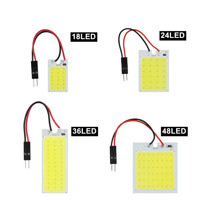 

C5W BA9S светодиодный ная лампа C10W гирлянда 31 мм 36 мм 39 мм 42 мм T10 W5W свет COB 12 В Белый Автомобильный Интерьер Купол лампы для чтения багажника