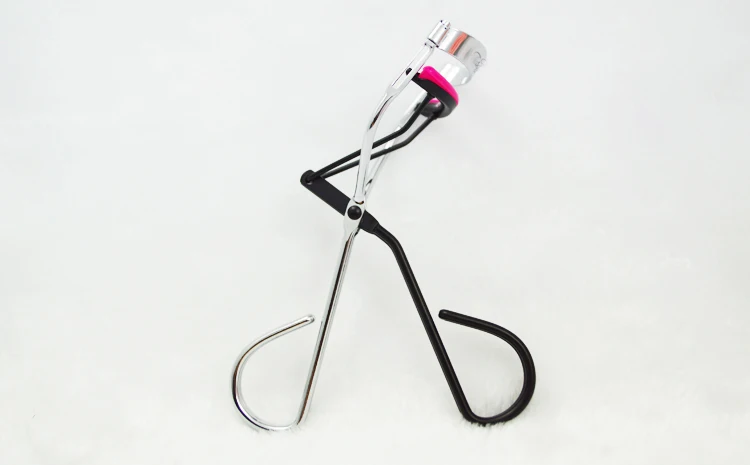 Silicone Pad Stainless Steel Precision Eyelash Curler Curling Natural False Eyelash Curler Beauty Makeup Tool Sale
